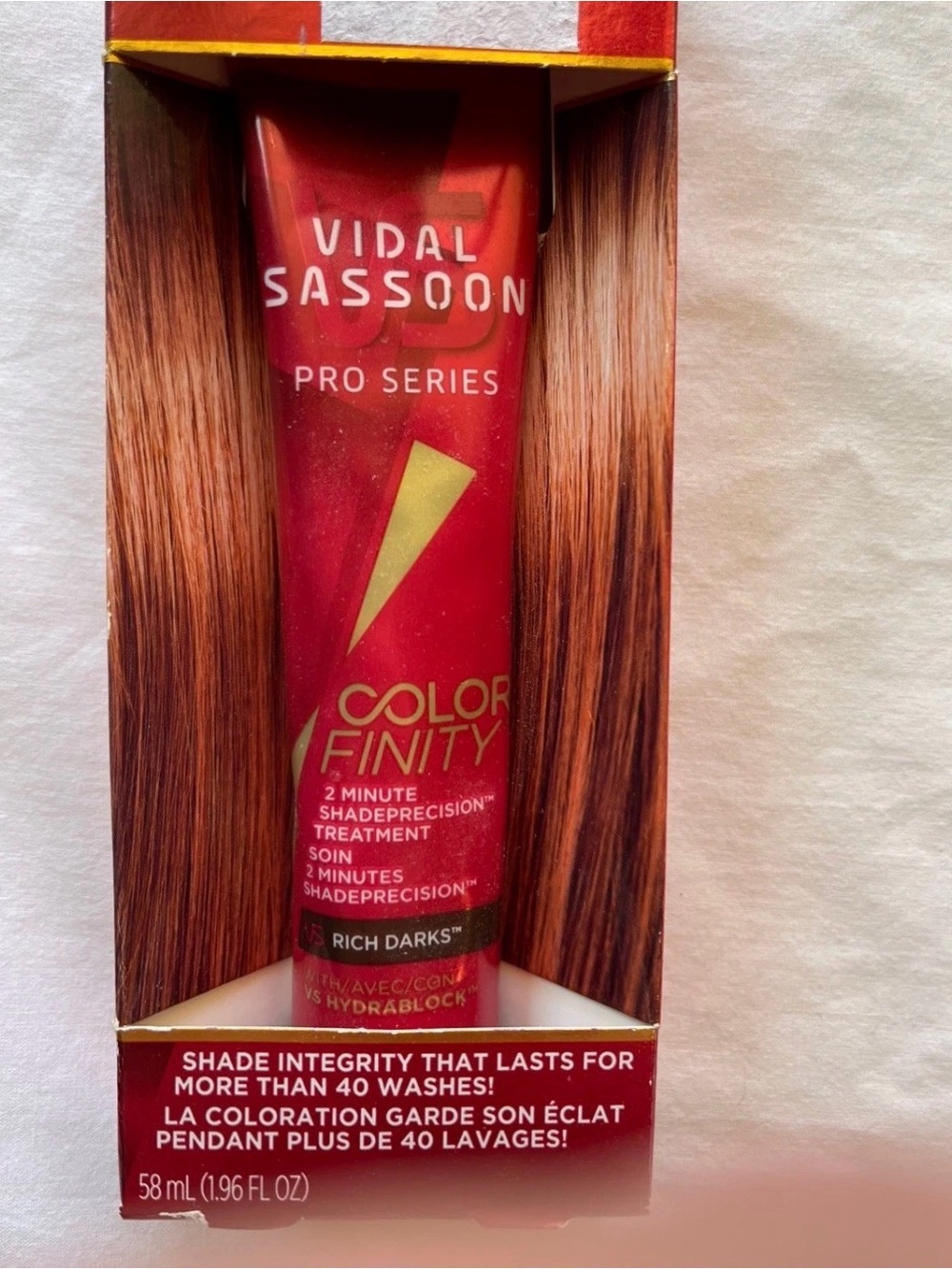Vidal Sassoon Color Finity Pro Series Hair Color - Rich Darks